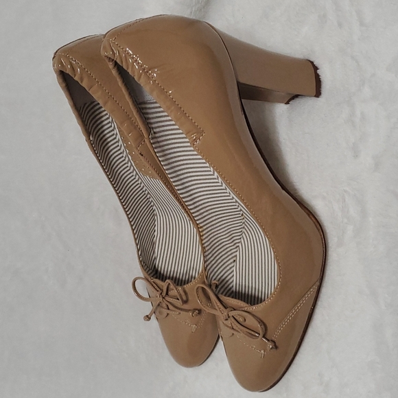 AK ANNE KLEIN heeled Shoes 10M Tan (Ss34) - Picture 4 of 7